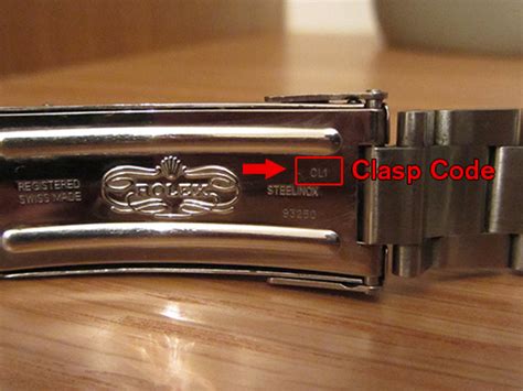 rolex watch clasp stuck|Rolex clasp code lookup.